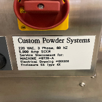 Custom Powder Systems Stage 1 and 2 Isolator System image 1